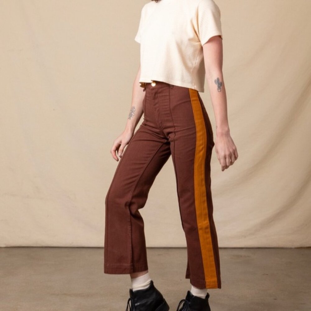 Bid Bud Press Brown Calvary Pants